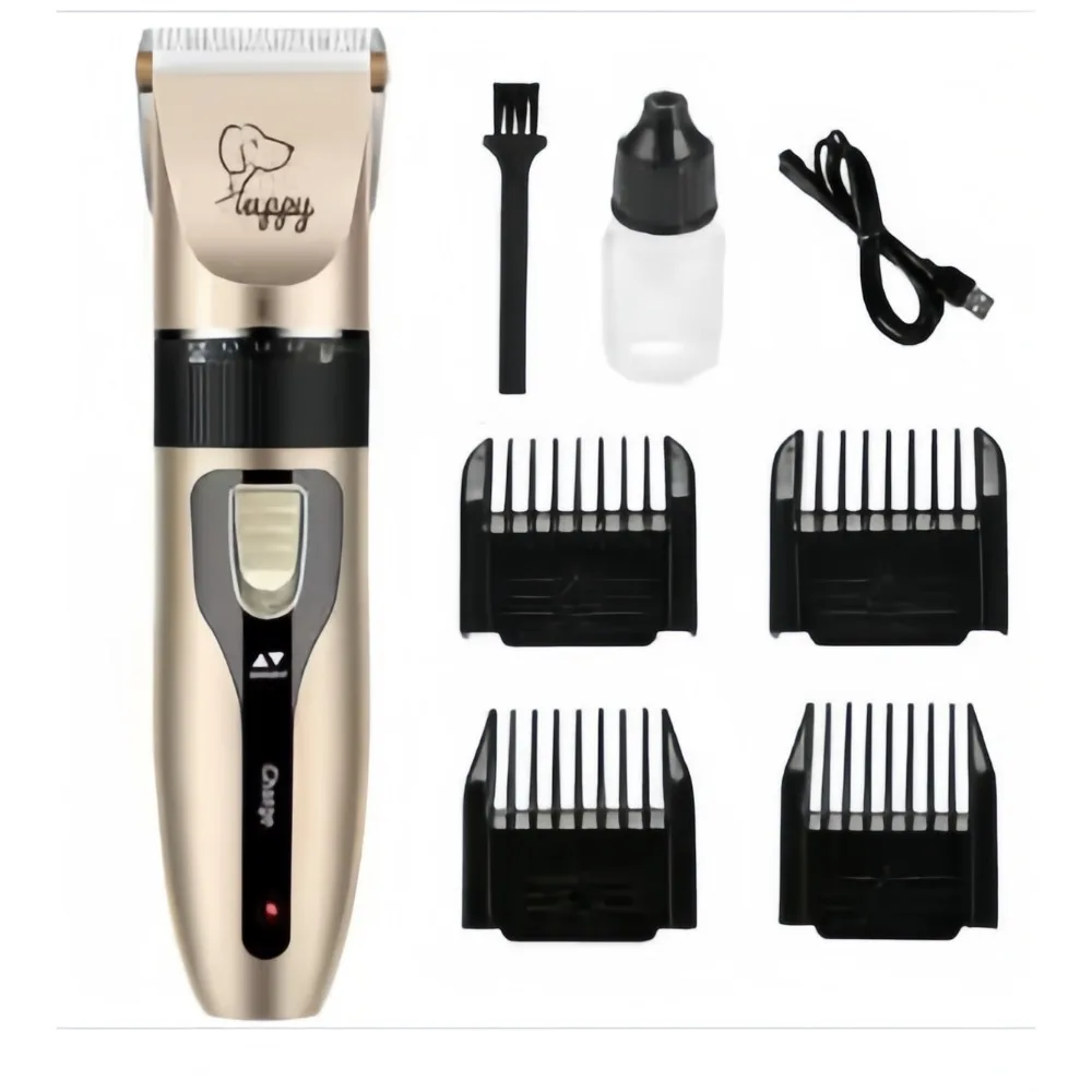 Электрический триммер для шерсти домашних животных собак и кошек перезаряжаемый