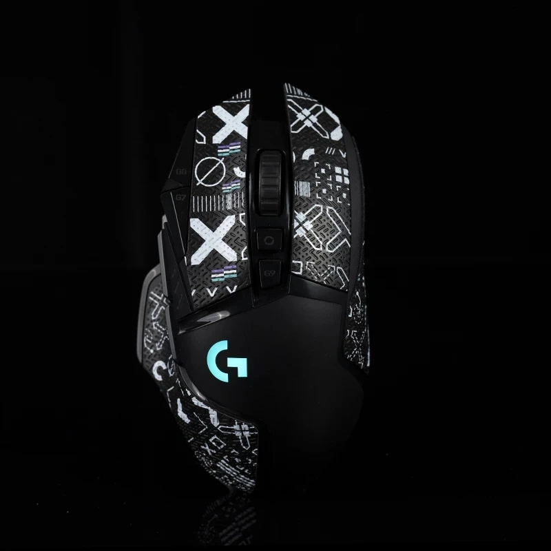 Противоскользящая наклейка для мыши Logitech G502 Hero беспроводная на кожу боковой