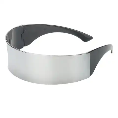 Новинка металлик Серебряный Космос робот планшетофон солнцезащитные очки унисекс фотореквизит очки