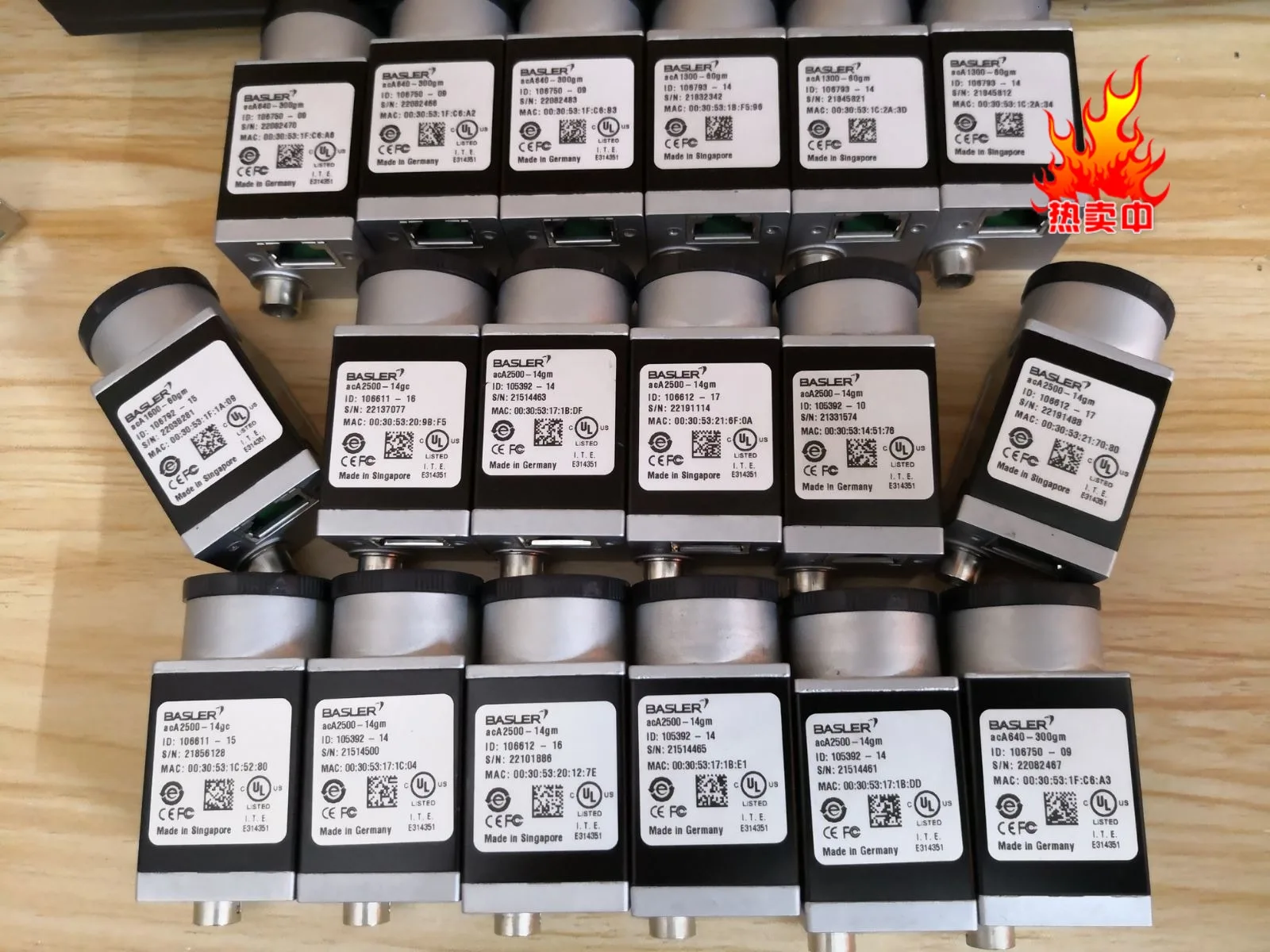 Фото Basler aca2500-14gm промышленная камера 14gc 30gc №1