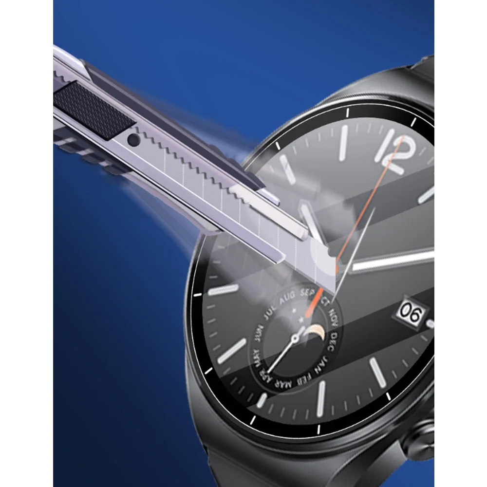 

BEHUA 3D Curved Edge Film Clear Full Cover Screen Proof Protective Films For Xiaomi Watch S1 Smart Watch Accessories Not Glass
