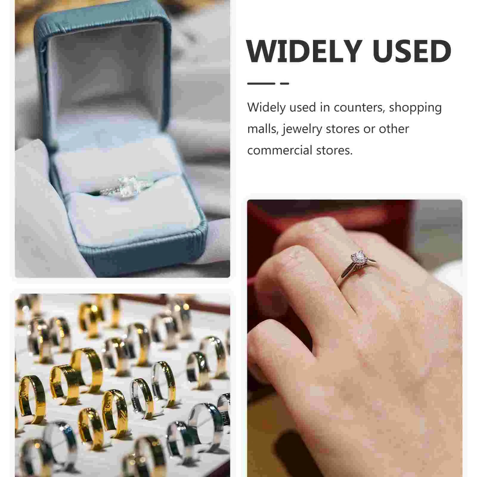 10 шт. металлический ценник дисплей кубики шоу стойка знаки ювелирная доска