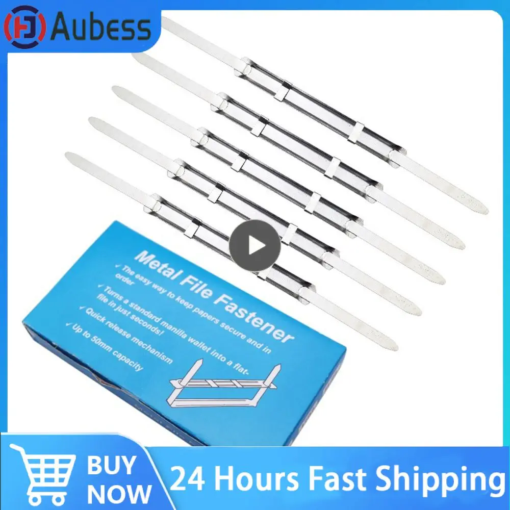 

Metal Binding Clips Numerous Durable Loose-leaf Binder Recyclable Strong Binding Fixer Stationery Firm And Practical