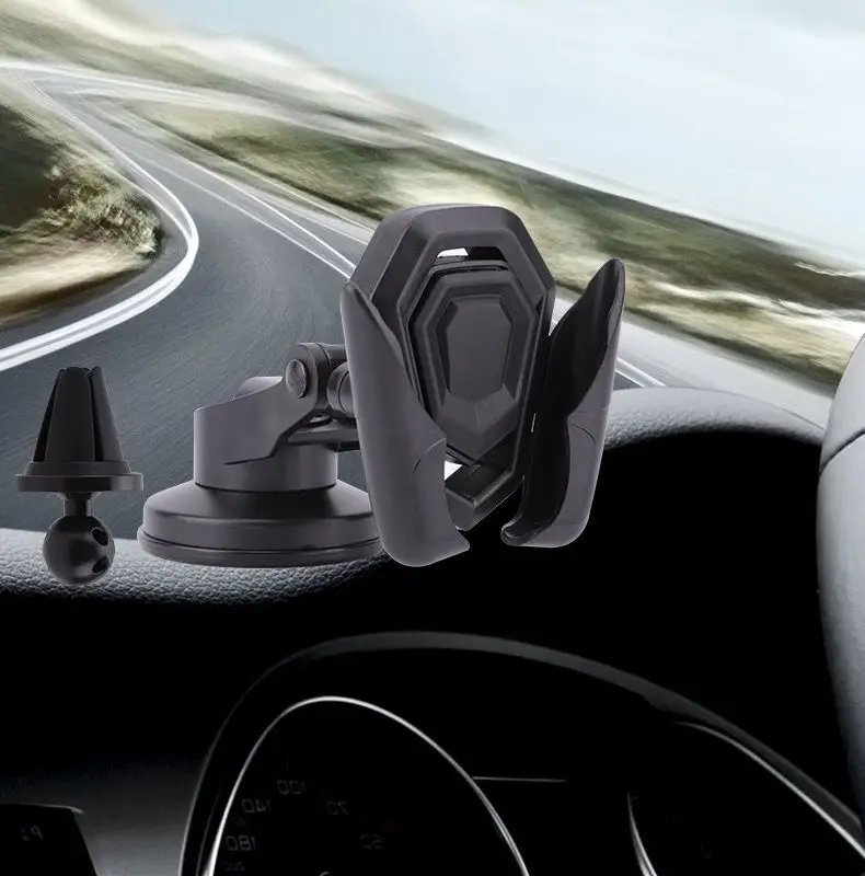 

Suporte 2 em 1 Celular Veicular Carro Ventosa Gruda Painel Vidro Simples Saída De Ar Carro Automotivo Gps Universal K525