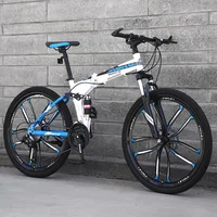Foldable Bike 27-speed Wheel Folding Mountain Fixed Gear Road Carbon Bike Bicycle Mtb City Bicicletas Bicycles For Adults Gifts