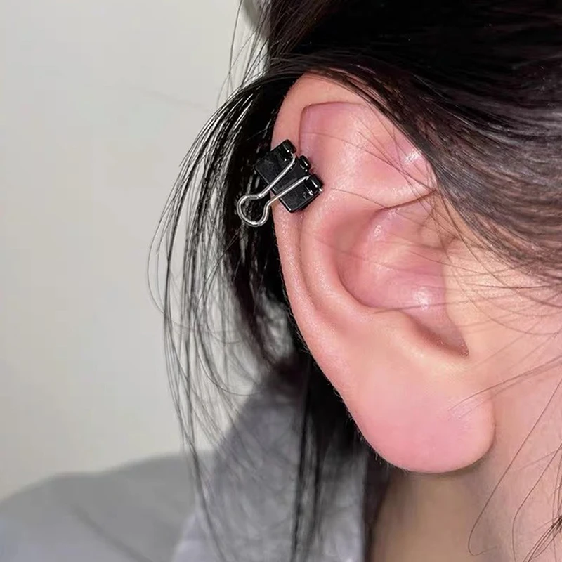 Новые серьги-папки с допамином для офиса новый стиль новые серьги уникальным