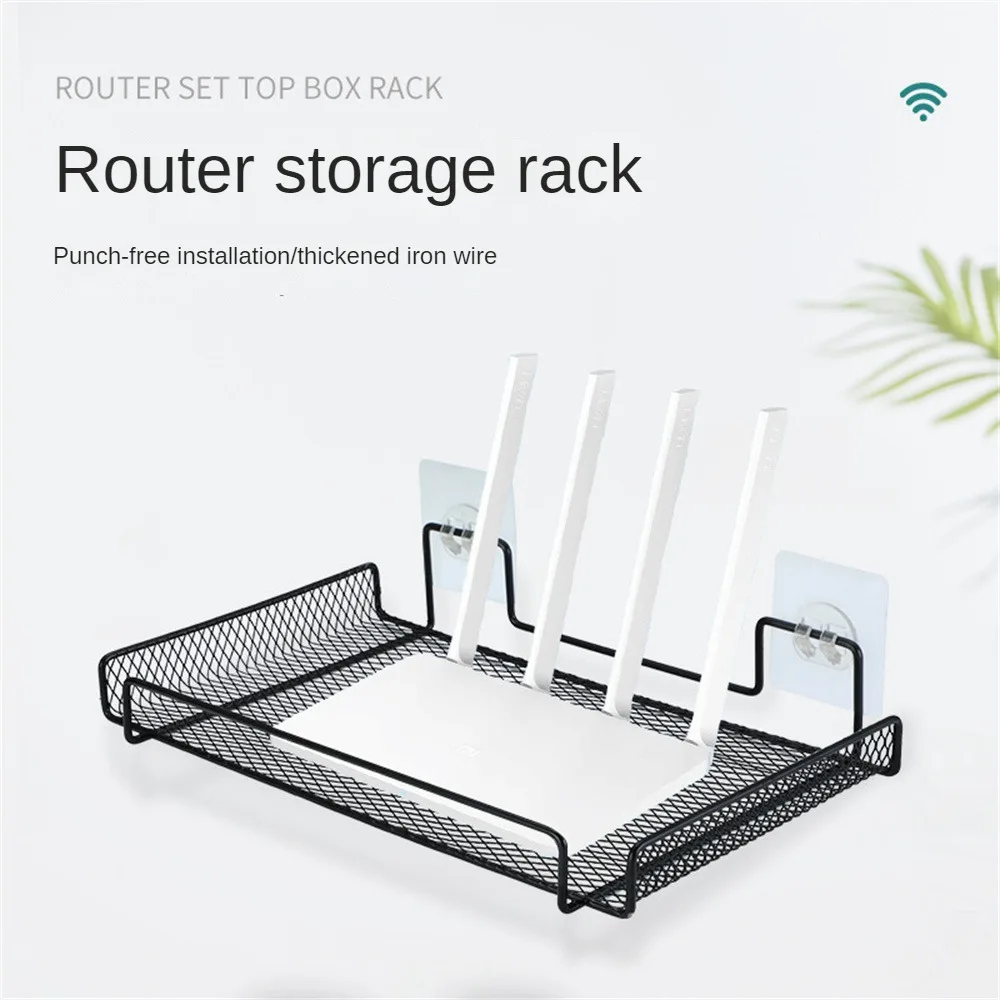 

Punch Free Stand Surveillance Camera Bracket Portable Projector Bracket Holder Storage Rack Metal Rack Router Bracket Single