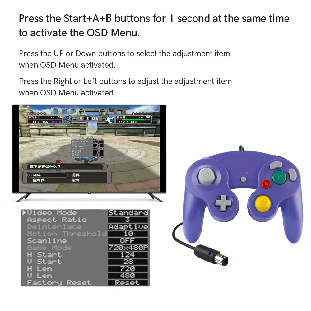 Фото Комплект для модификации HDMI HISPEEDIDO: внутренний цифровой HDMI-адаптер для консоли NGC GameCube №3