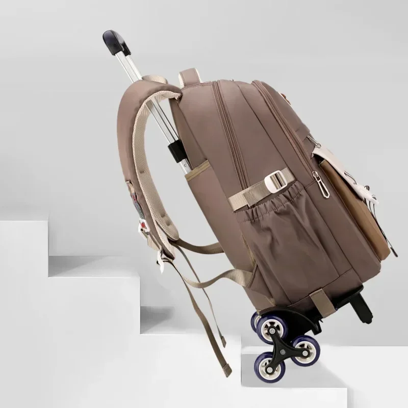 Новинка 2014 сумки на колесиках для школы школьные учащихся рюкзаки девочек