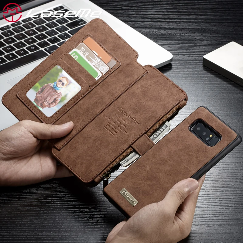 

Чехол CaseMe S22 Plus для Samsung S21 S20, ультрароскошный кожаный чехол-кошелек с магнитной застежкой в стиле ретро для телефона Galaxy Note 20, 10, 9, 8, чехол