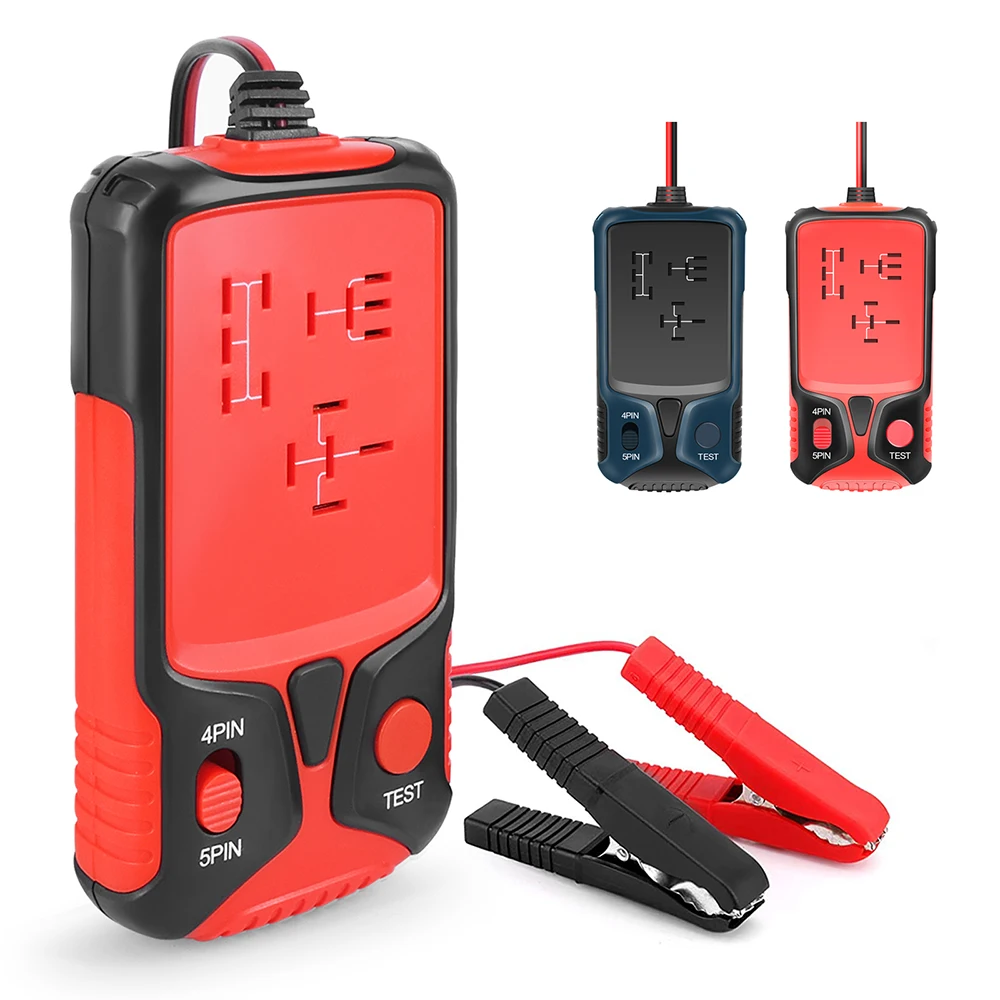 

Car Relay Tester 12V Electronic Automotive Relay Tester Universal for Auto Battery Checker Alternator Analyzer Diagnostic Tool