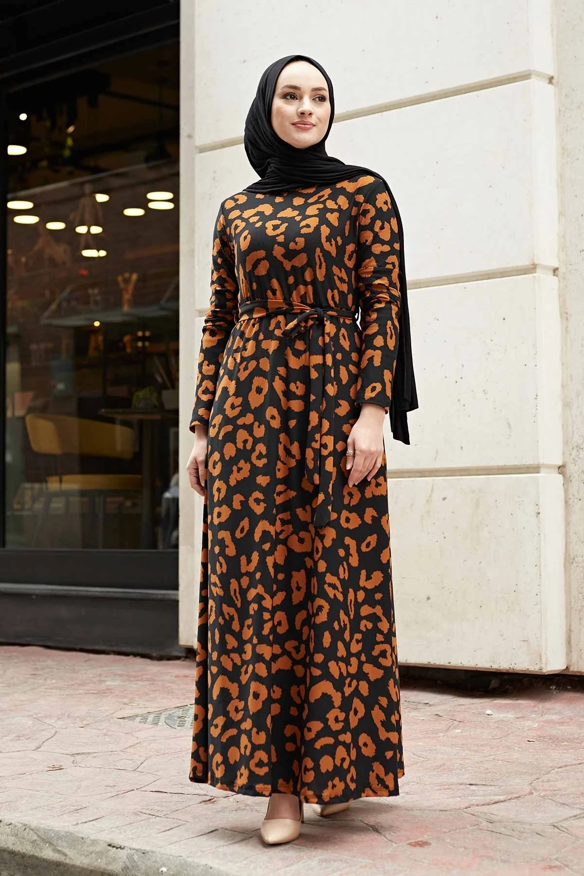 sachin and babi light blue dress Black Stone Embroidered Mina Satin Evening Dress Turkish Hijab Online -  Shop of Turkey