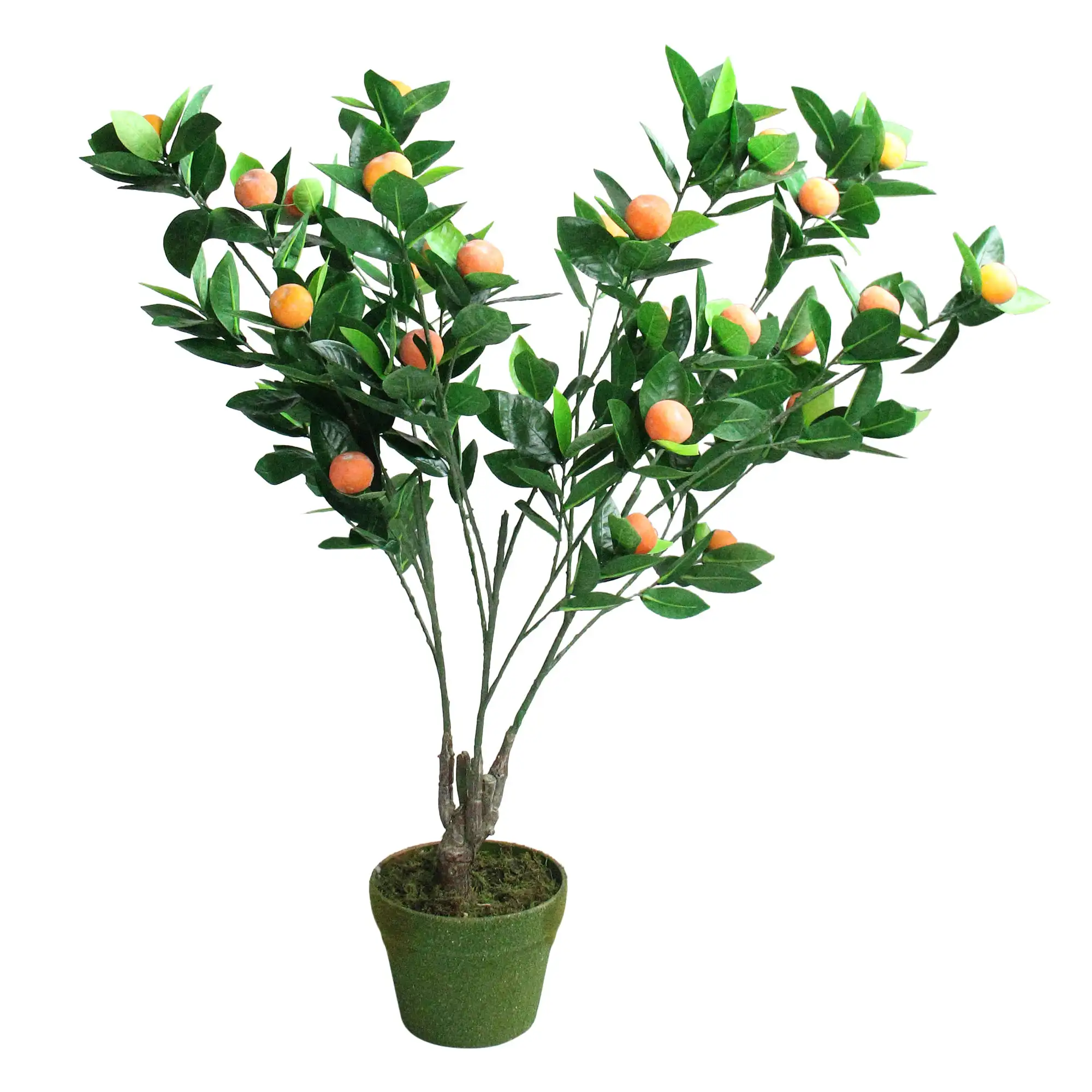 

And Orange 36.75" Potted Green Artificial Citrus Mitis Tree