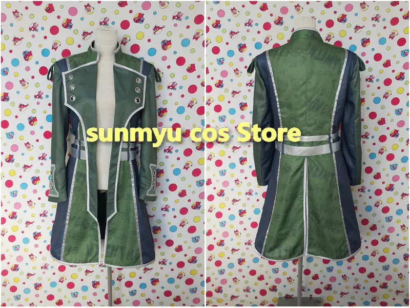 Костюм для косплея Uta no Prince-sama размер на заказ st☆ RT OURS зеленая куртка