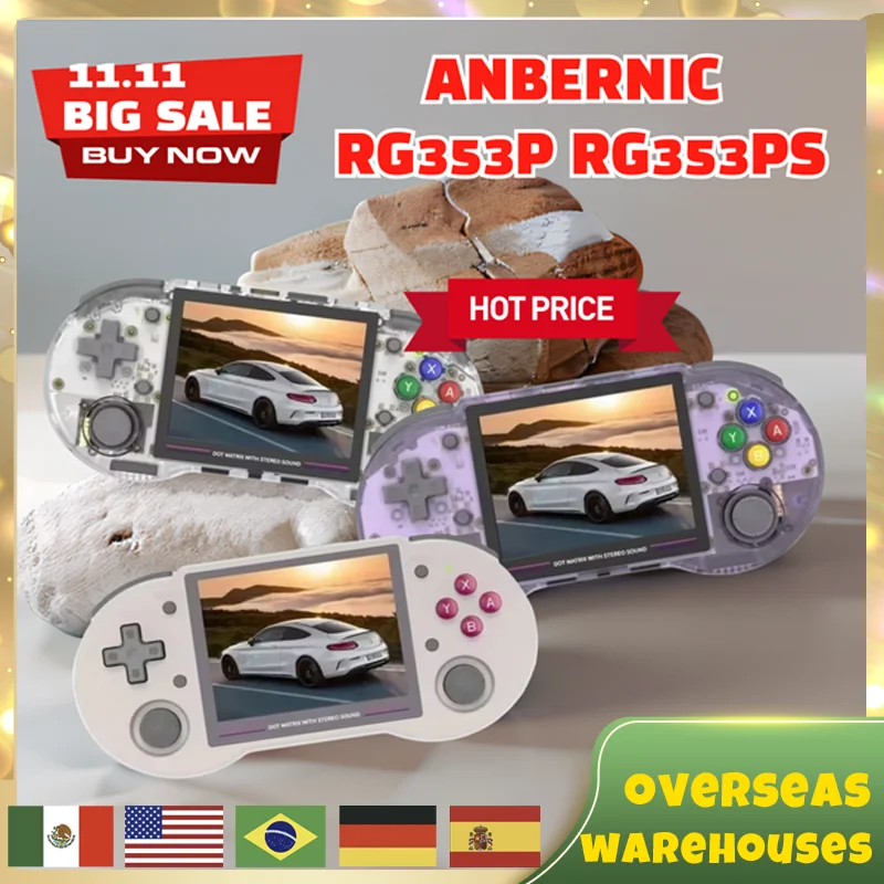 Портативная игровая консоль Anbernic Rg353p Rg353ps