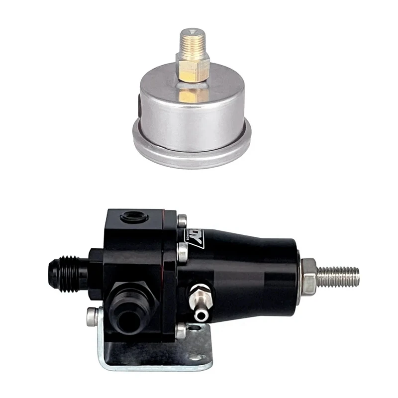 Регулируемый комплект регулятора давления топлива 30-70 PSI EFI с манометром AN6