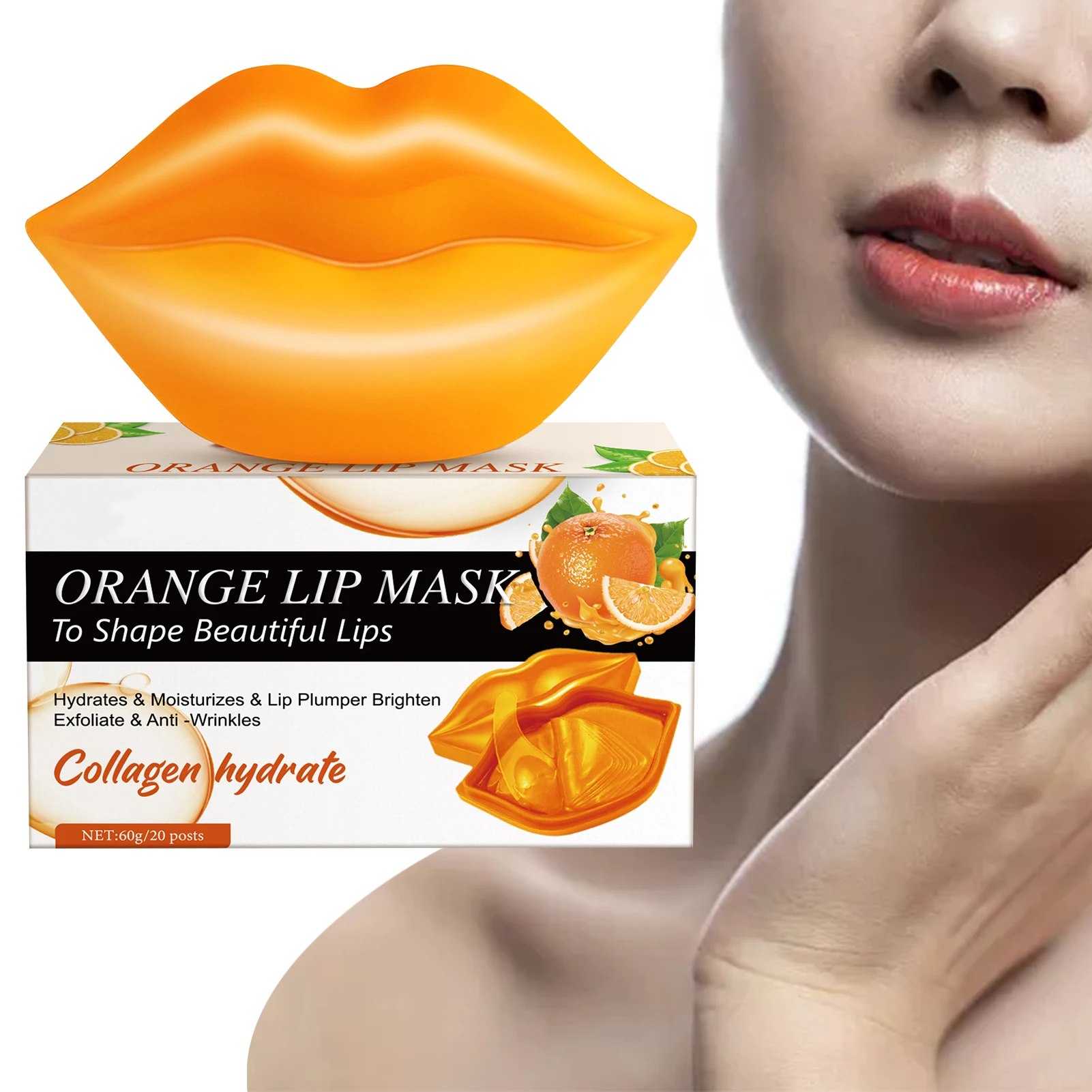 

Увлажняющая Маска для губ для сна, гелевый бальзам для губ, усиленные сыворотки для губ, Подушечка для сна, уменьшает линии губ, восстанавлив...