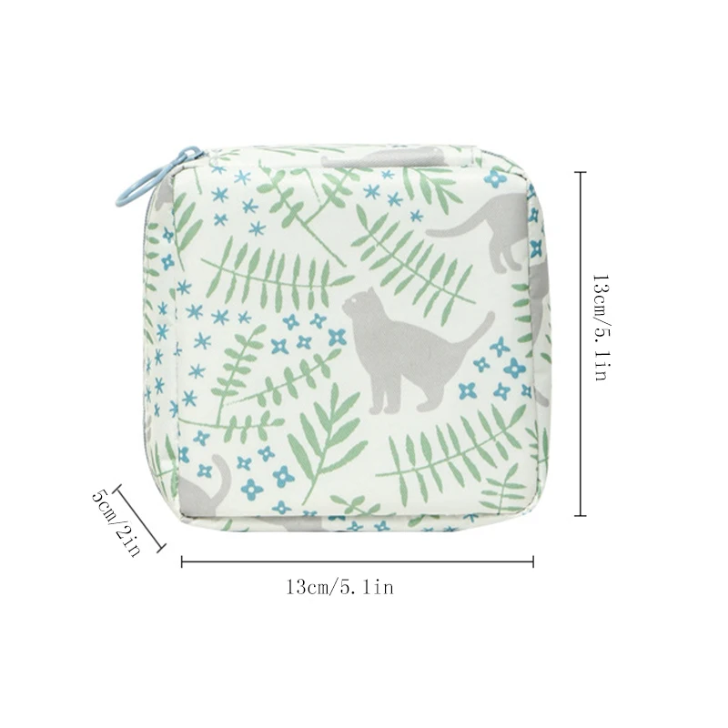 Функциональная гигиеническая сумка для хранения тампонов и гигиенических