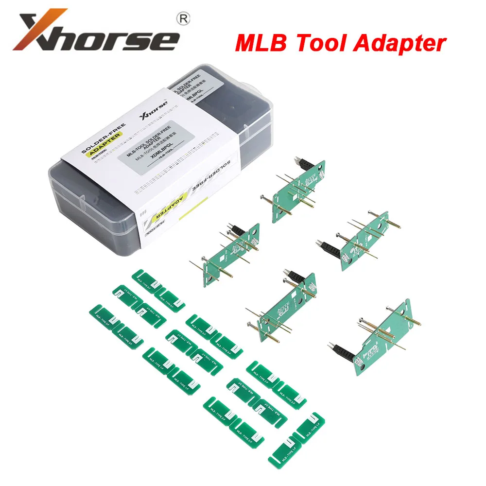 

Комплект Адаптеров Xhorse XDMLBPGL MLB Для Программирования Ключей Без Пайки Для Audi, Porsche, Lamborghini, Bentley