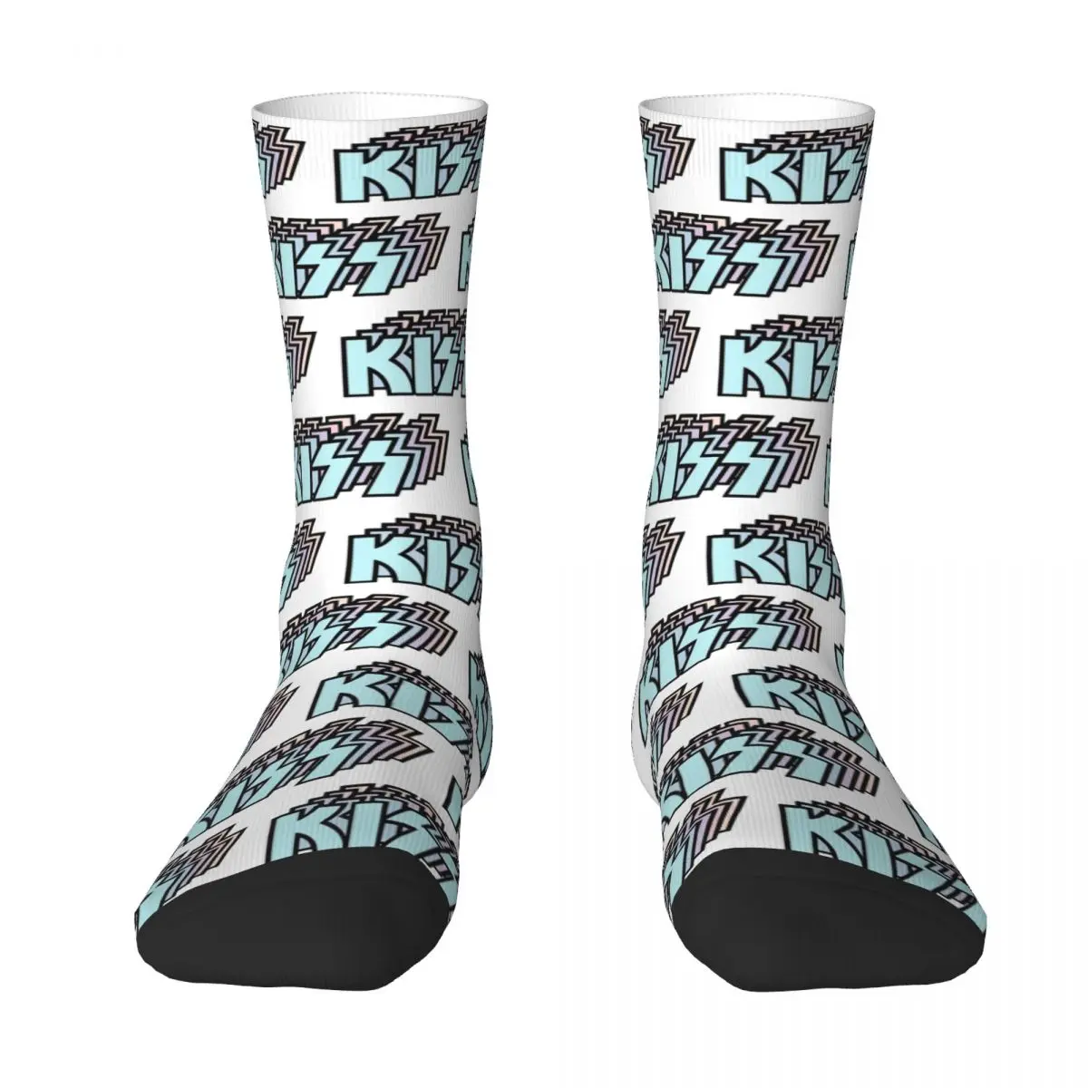 KISS Logo Pastel Adult Socks,Unisex socks,men Socks women Socks