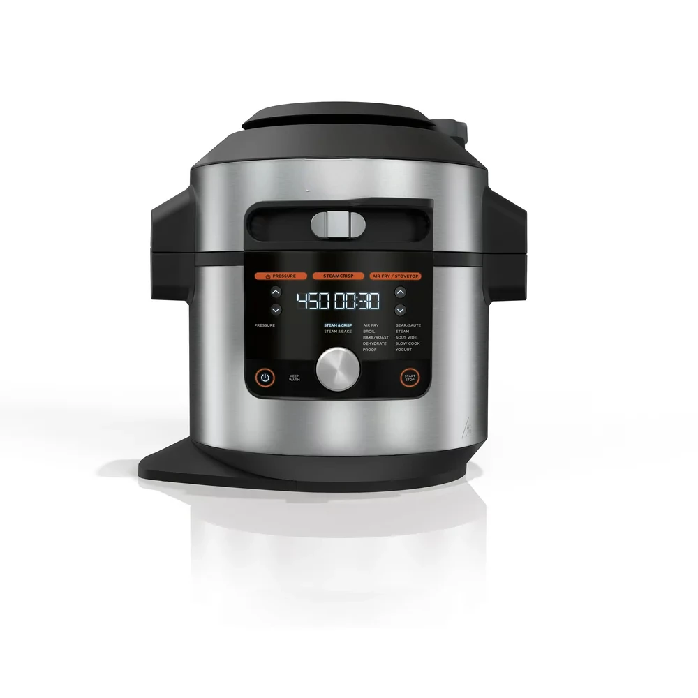 

14-in-1 8-qt. XL Pressure Cooker Steam Fryer with SmartLid - OL601
