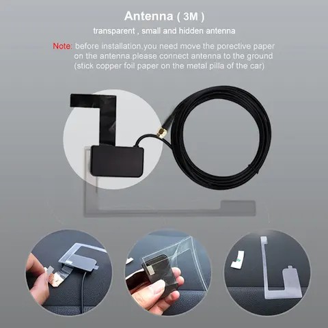 DAB+ Box Адаптер радиоприемника Автомобильный DAB+ Цифровая радиоприемник Антенна USB-интерфейс для Android 5.1 и выше автомобильного радиоприемника