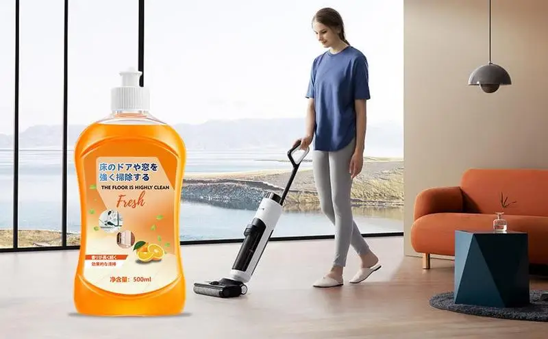 

500g Mop Solution for Floor Cleaning Multipurpose Quick Dry Tile Stone Laminate Natural Wood Floor Cleaner for Mopping, House