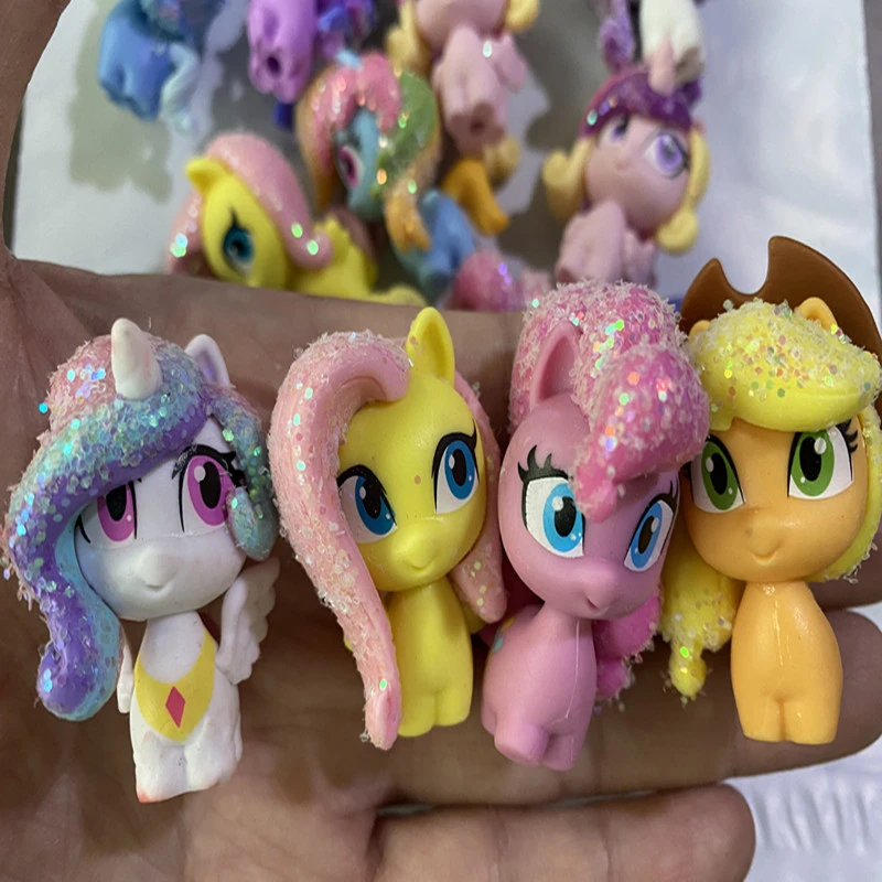 Q-Mini маленькая лошадка модель Единорог Лошадь экшн-Фигурки игрушки лошадь для