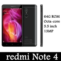 Xiaomi redmi Note Smartphones 5 5INCH octa core 13MP global version RAM 64G ROM Android mobile phones unlocked celulares