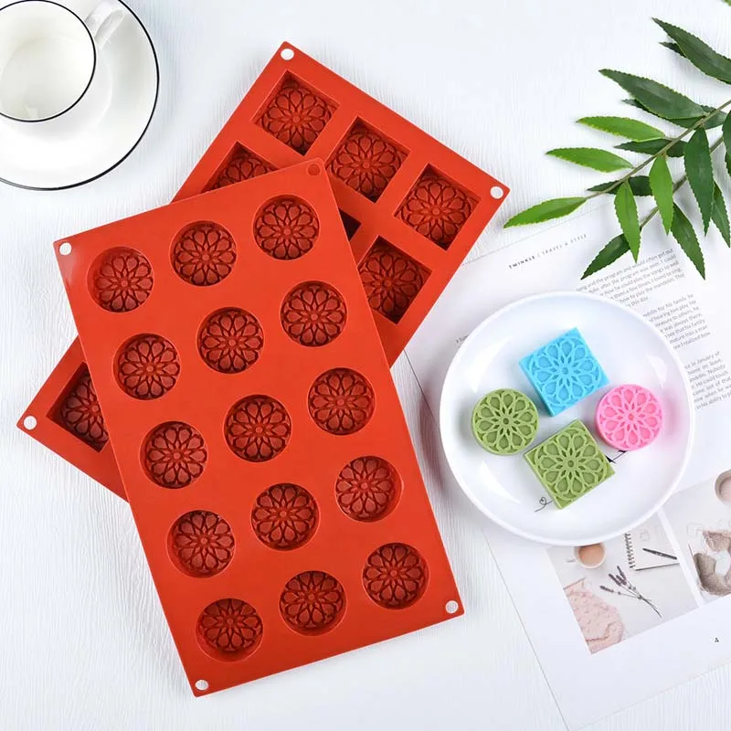 

Mini Muffin Silicone Round Mold DIY Cupcake Cookies Fondant Baking Pan Non-Stick Pudding Steamed Cake Tool Pastry Donut Mold