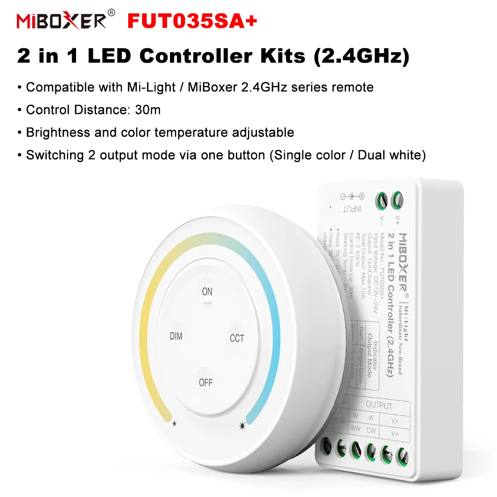 

RGB-контроллер Miboxer FUT035SA для светодиодных лент