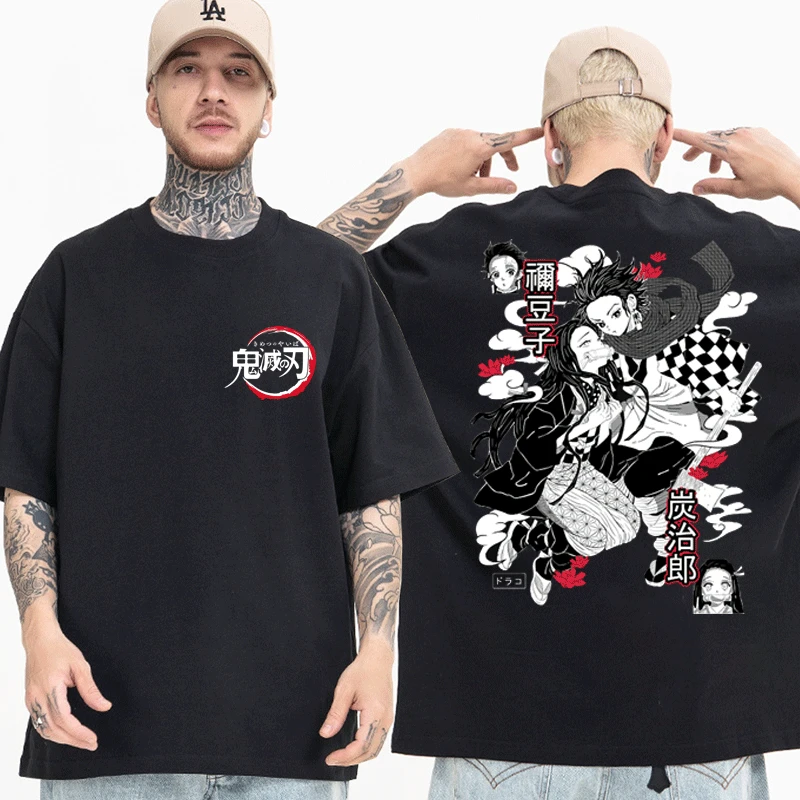 

Demon Slayer Anime 2022 T-shirt Men Women Cute Kamado Nezuko Print T Shirt Clothes Fashion Harajuku Kids Tee Shirt Short Sleeve