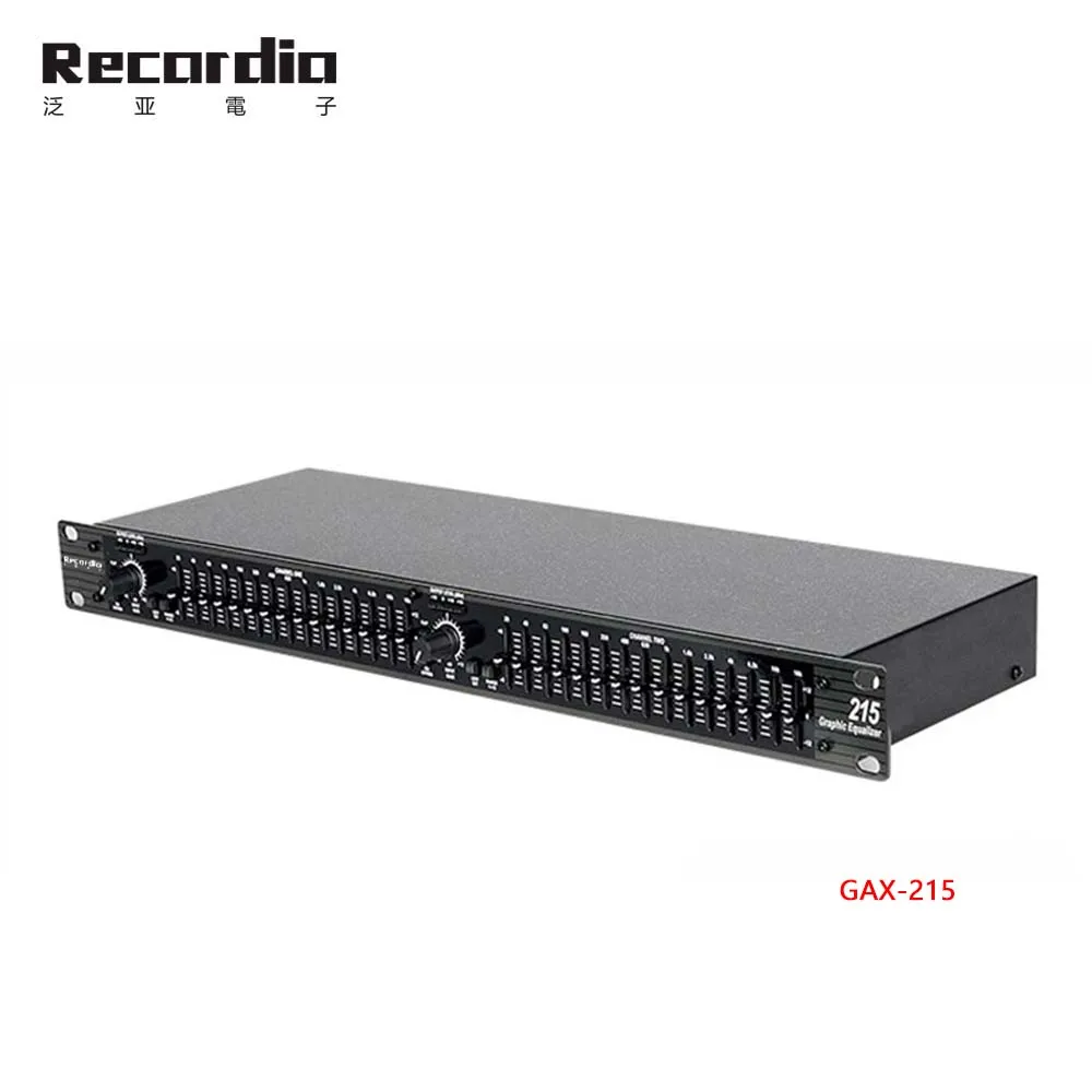 

GAX-215 Professional audio equalizer Dual 15 Band Graphic Equalizer Power equalizer dj equipment professional sound equipment