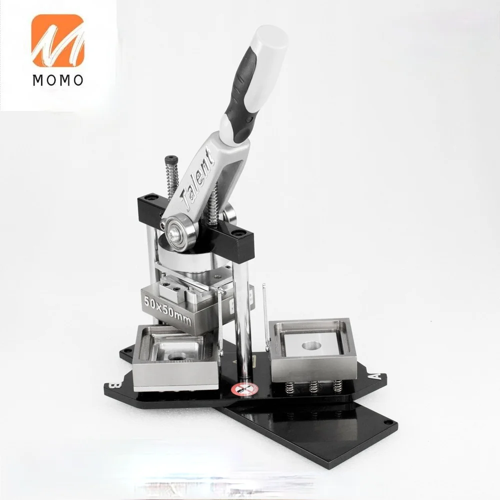 Машина для изготовления значков с магнитом на холодильник прямоугольной формы