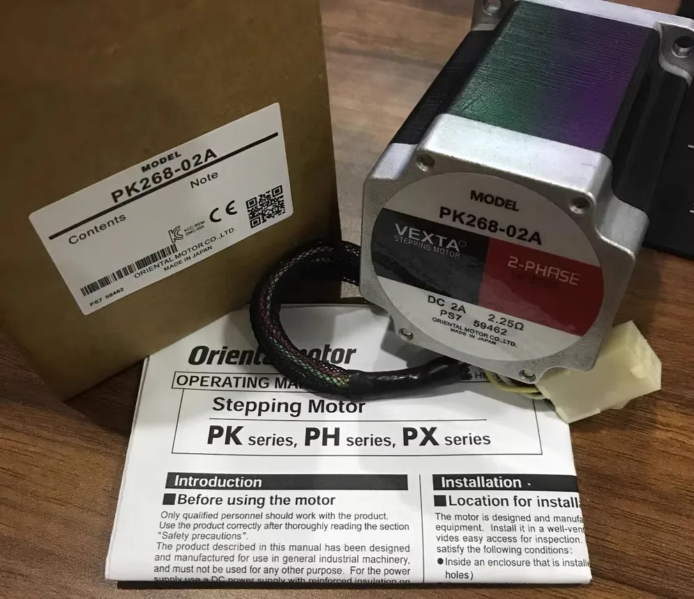 Одна новинка Vexta PK268-02A PK26802A 2-фазная 1 8 дюйма 2A модель шагового двигателя