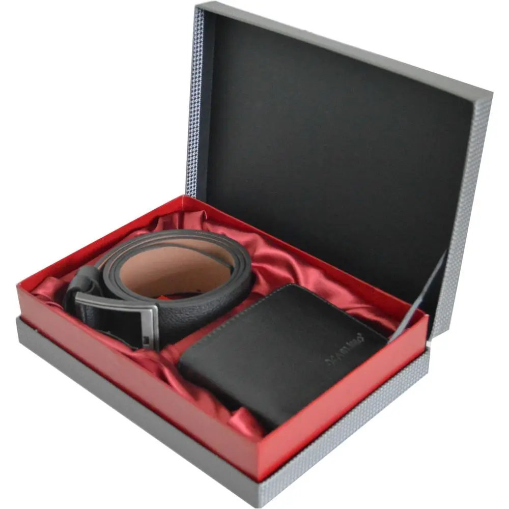 MEN 'S Special Set Karlino Belt And Wallet Black Hediyelik Product Made in Turkey, Set Gift for Men, sevgili Kombini