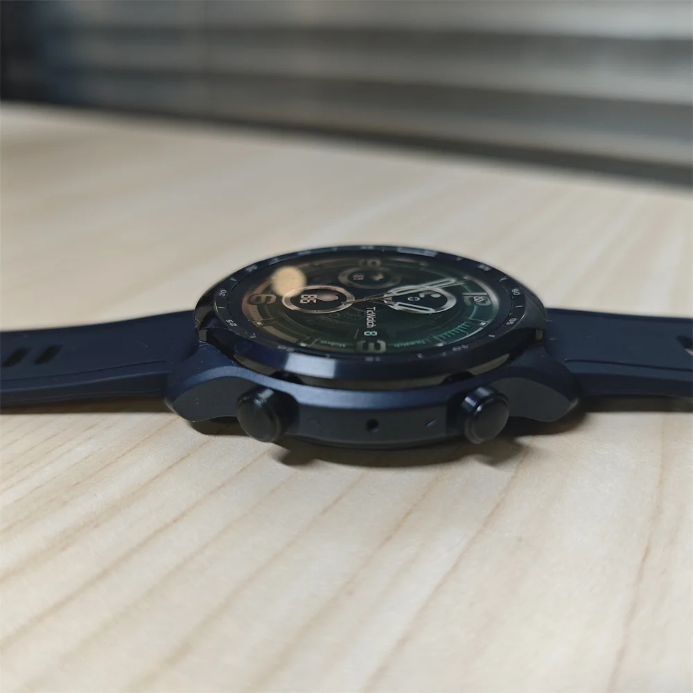 Фото TicSmartwatch Pro 3 (бывший в порядке) WH12018 Wear OS 3.5 Встроенный GPS IP68 Водонепроницаемая машина с дисплеем №2