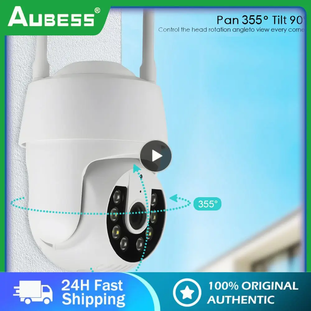

2.4g Wifi Two-way Voice Intercom Home Video Surveillance Camcorders Auto Tracking Security Protection Monitor 2mp Outdoor