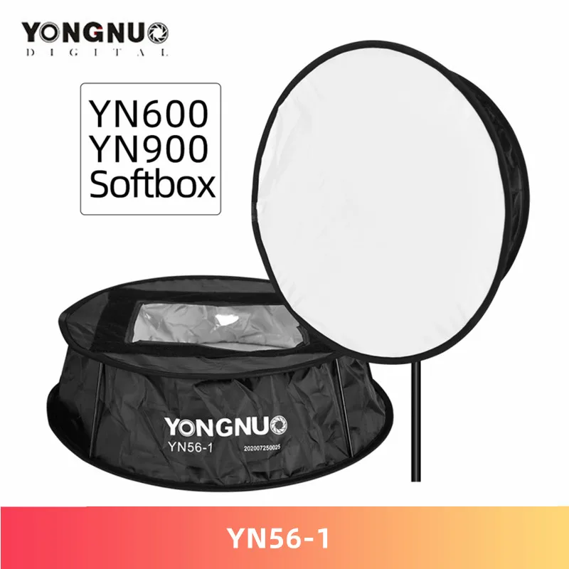 YONGNUO Softbox Diffuser for YONGNUO YN600 YN600II YN900 LED Video Light Panel Foldable Soft Filter