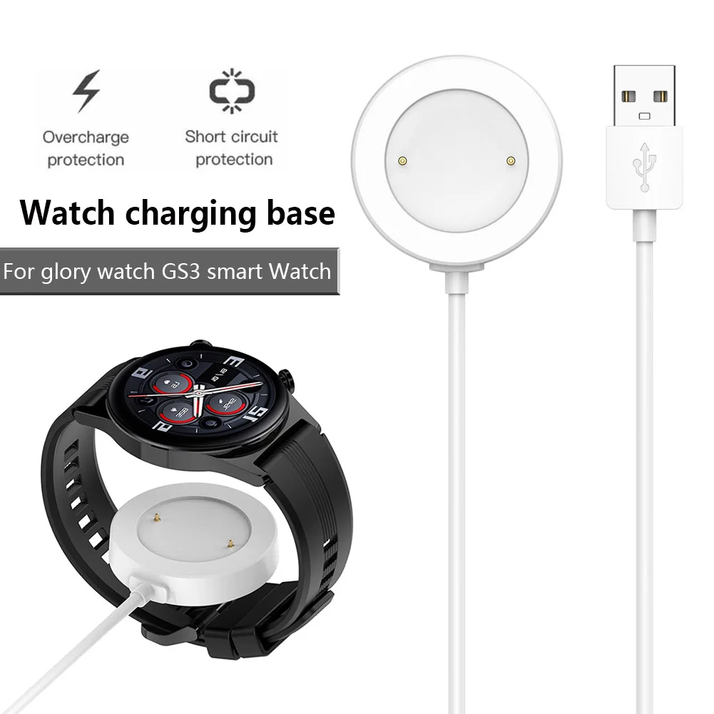 

Подставка для смарт-часов HONOR Watch GS 3, зарядный кабель для быстрой зарядки, аксессуары для спортивных часов, магнитный держатель для док-станц...