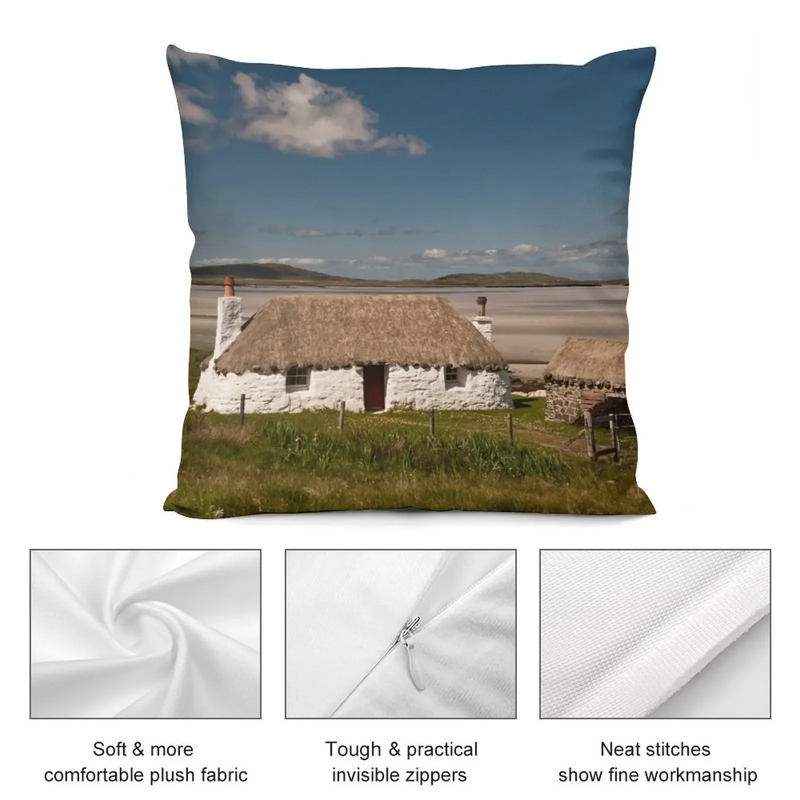 Восстановленный каменный дом Североногий Наружные счастья Шотландия.