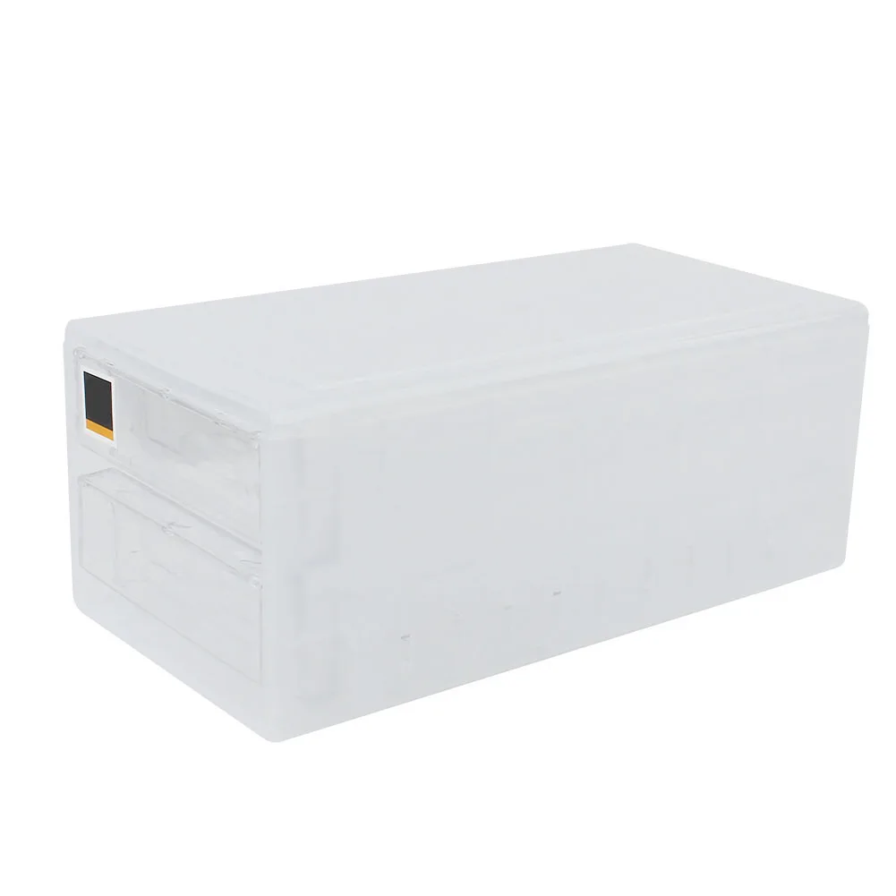 

Egg Storage Box Drawer Type Kitchen Double Layer 24 Transparent Egg Storage Box