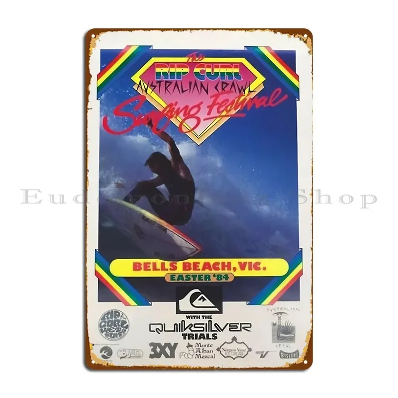 Металлический знак Suf Vintage 1984