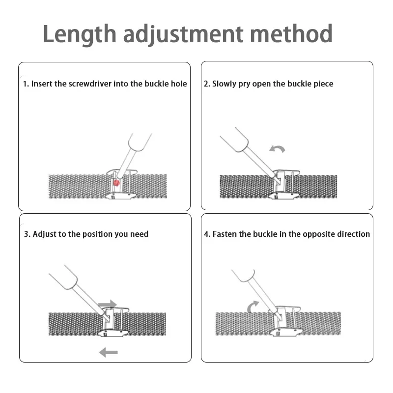 Watchbands mi band 5 Suitable for Xiaomi bracelet 3/4/5/6 strap 04 line 304 stainless steel metal wristband