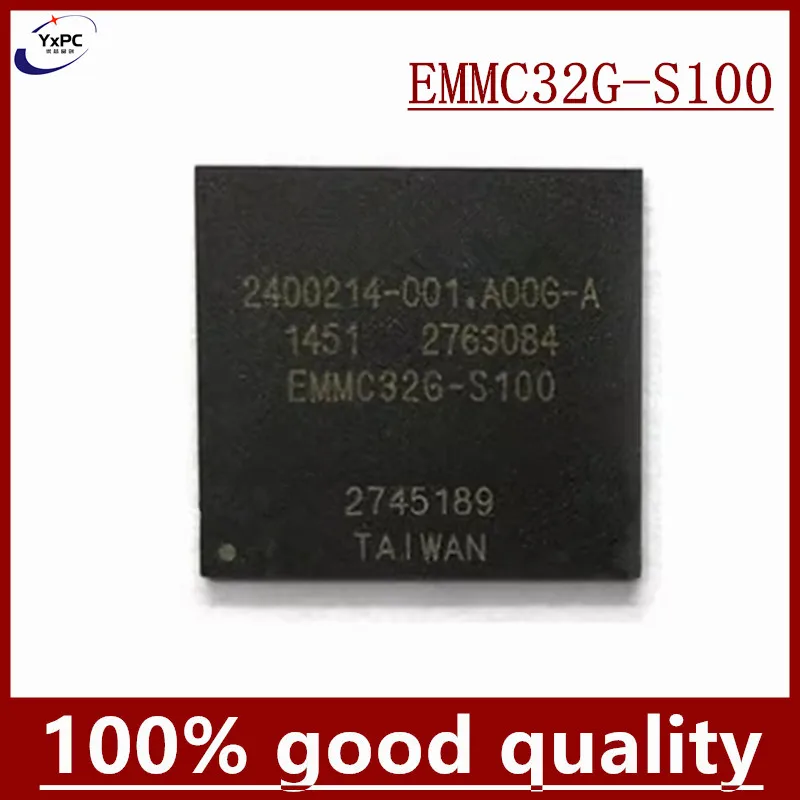 Флэш-память EMMC32G-S100 32G S100 BGA153 EMMC 32GB IC чипсет с шариками