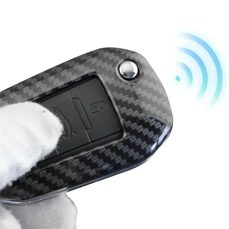 

For Peugeots 208 301 308 508 2008 3008 For Citroens C3 Aircross C4 Cactus C5 Aircross C-Elysee Car Remote Key Case Cover Shell