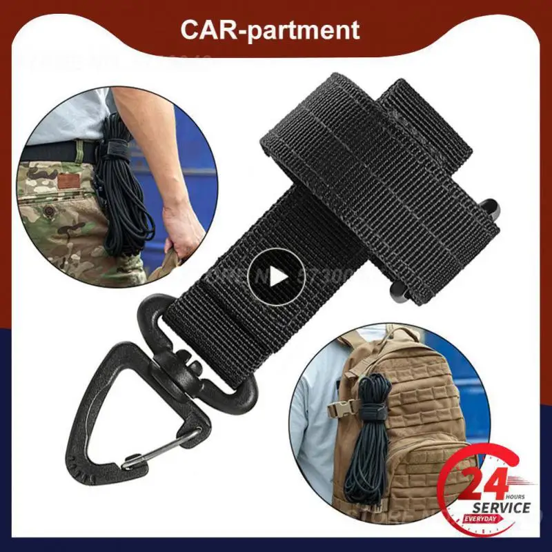 

Tactical Gear Multi-tool Edc Molle Webbing Gloves Rope Clip Keeper Pouch Belt Outdoor Keychain Camping Supplies Survival