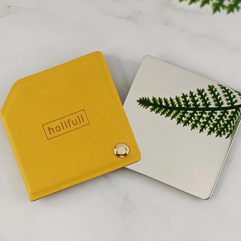 Ультратонкое вращающееся косметическое зеркало из нержавеющей стали