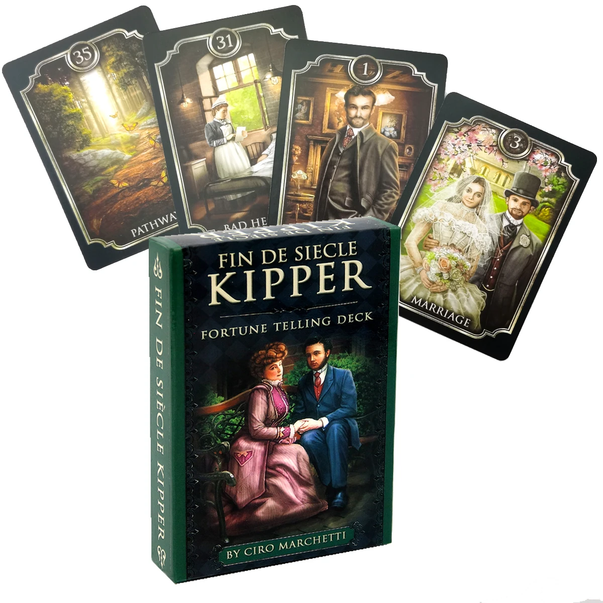 

FIN Sieve Kipper By Ciro Marchetti Tarot Cards English Version Divination Fate Deck Oracle Board Games Party Toy Entertainment