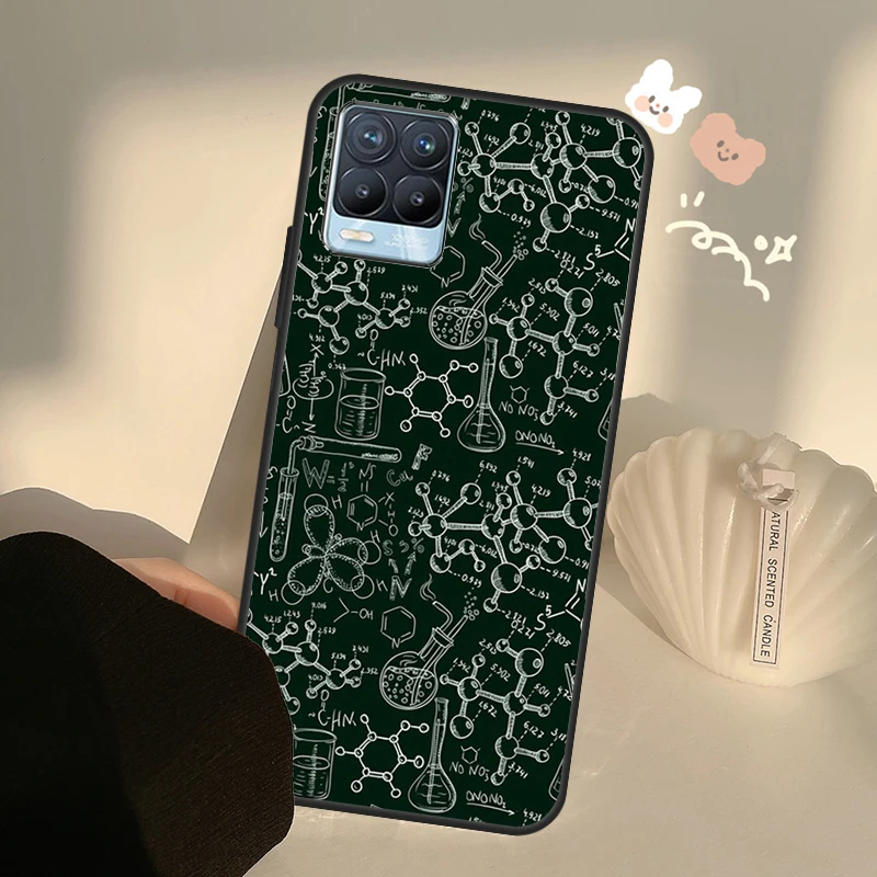 Чехол с изображением научной химии кофеина для OnePlus 10 9 Pro 8T 9R Nord2 чехол Realme GT Neo 2 3